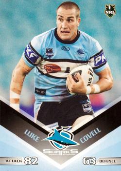 2010 Daily Telegraph NRL #122 Luke Covell Front